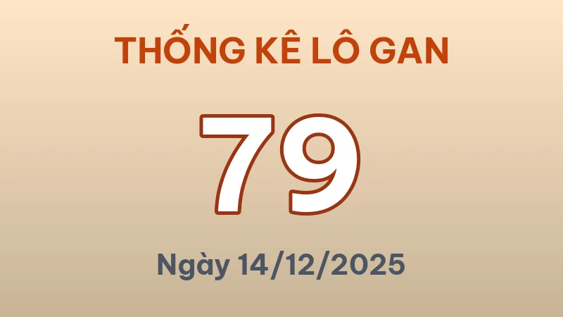 Thống Kê Lô Gan Miền Bắc Hôm Nay 14/12/2025 – Top 10 Cặp Số Lì Nhất