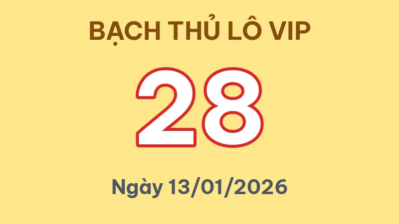 Soi Cầu Bạch Thủ Lô Hôm Nay 13/01/2026 – Chốt 1 Con Duy Nhất