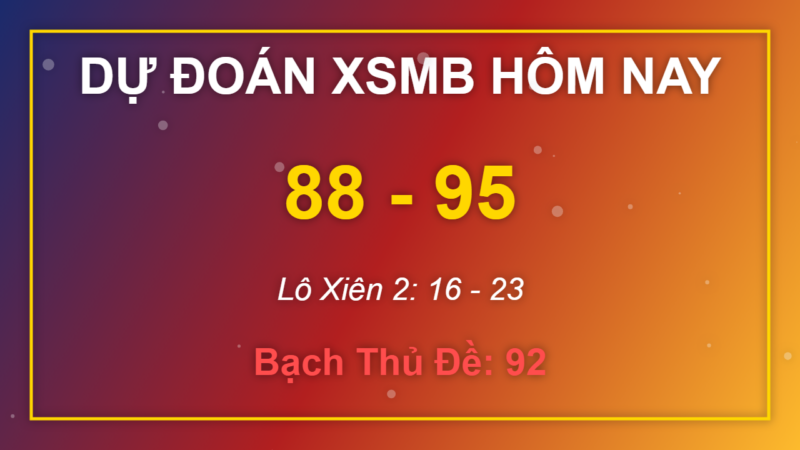 Lô Xiên 2 XSMB: Ghép Xiên Chuẩn 100% – Soi Cầu Lô Xiên & Dự Đoán XSMB Chính Xác
